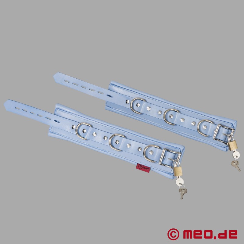 Låsbara fotbojor i läder från Malibu-kollektionen från MEO® - 2