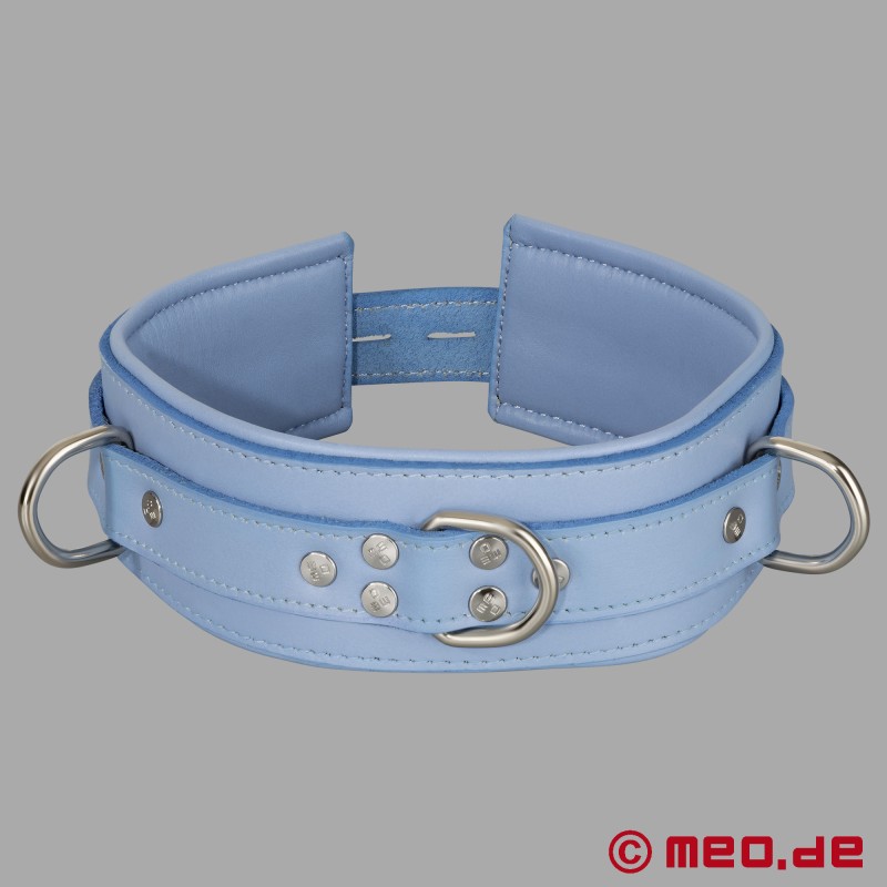 Abschließbares Halsband aus Leder aus der Malibu-Kollektion von MEO® - 3