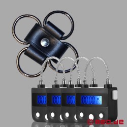Connettore hogtie per self bondage con lucchetti a tempo - Thumbnail