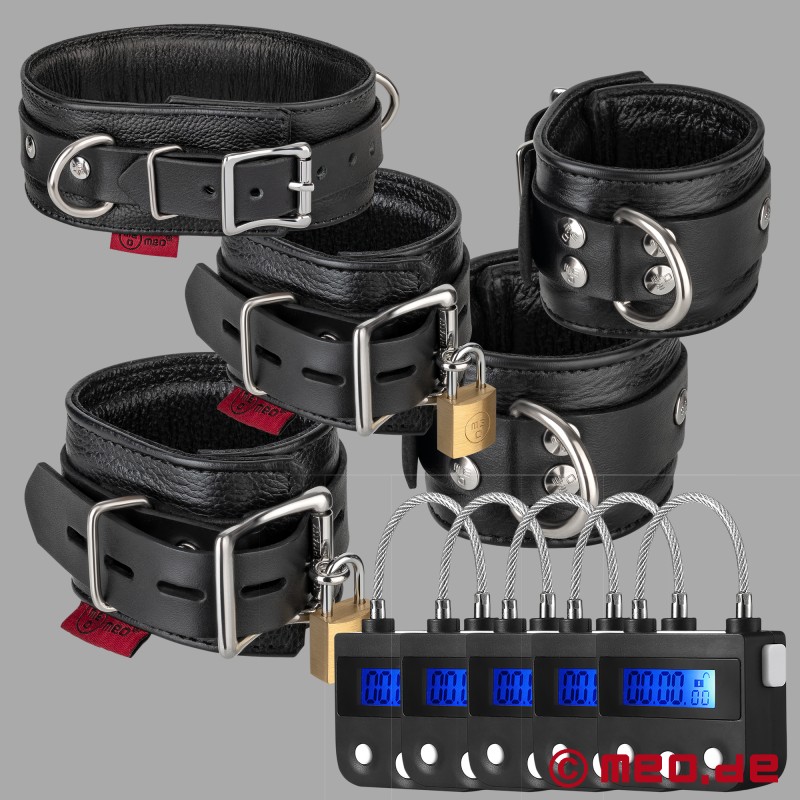 MEO® Bondage-sett med MEOBOND® tidslåser - MEO OBEDIENCE™ Kit - 1