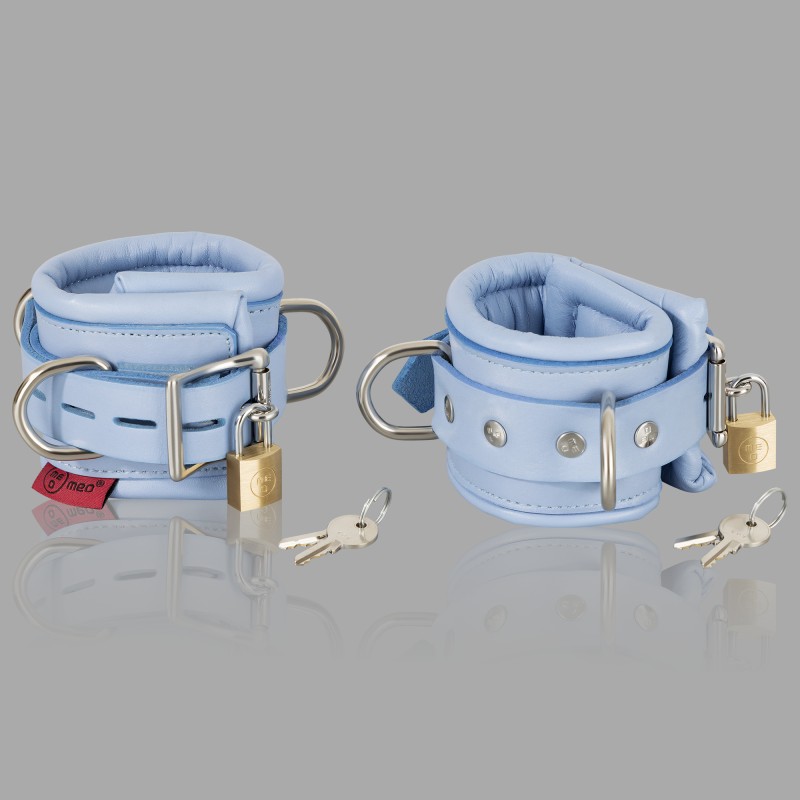 Menottes en cuir verrouillables de la collection Malibu de MEO® - 2