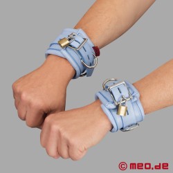 Abschließbare Leder-Handfesseln aus der Malibu-Kollektion von MEO® - Thumbnail