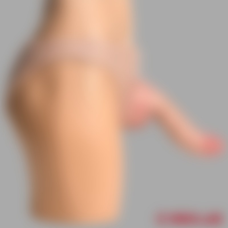 Strap-on - PeggingPerfect™ - Slip RealSkin™ con dildo da 19 cm - 5