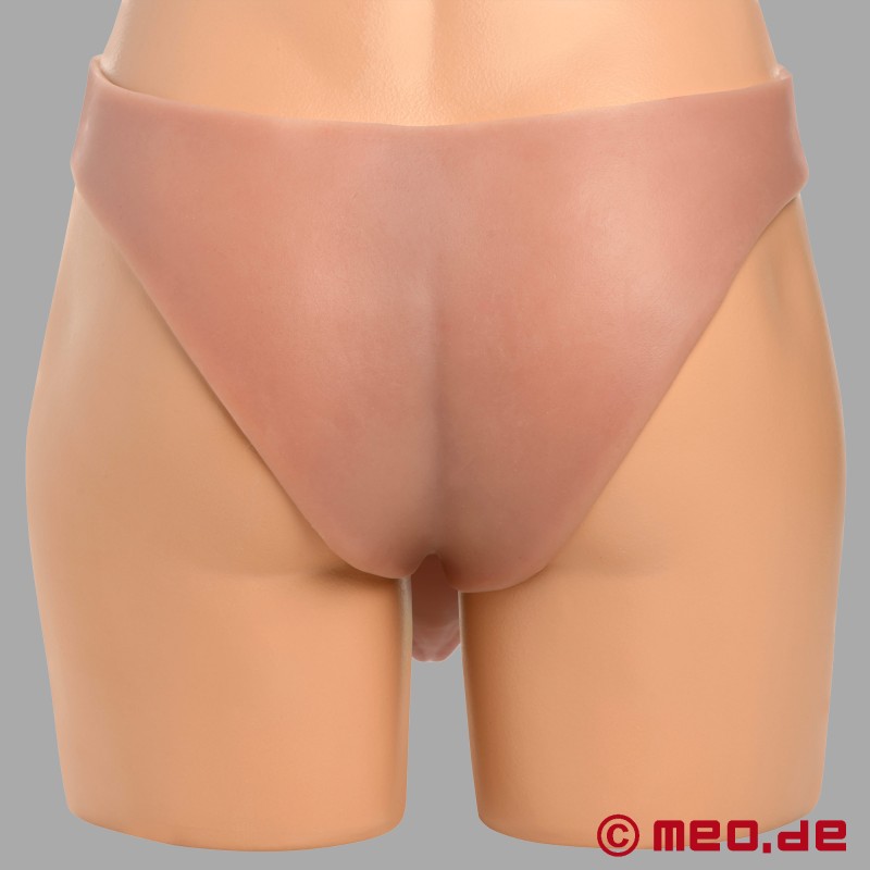 Strap-on - PeggingPerfect™ - RealSkin™ trosor med 20 cm dildo - 7