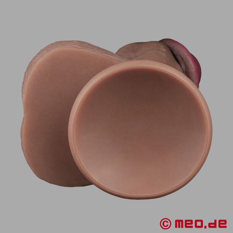 Realistisk XXL Dildo 28 cm (Ø 7,4 cm) laget av Dual Layered Silikon - BBC - 7