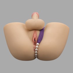 Masturbator TROIA™ - De Streetgirl™ met penis, vagina en anus - Thumbnail