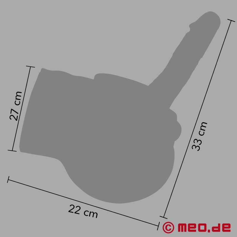 Ride-My-Dick-Hard™ by MEO® - Realistisk masturbator och dildo - 9