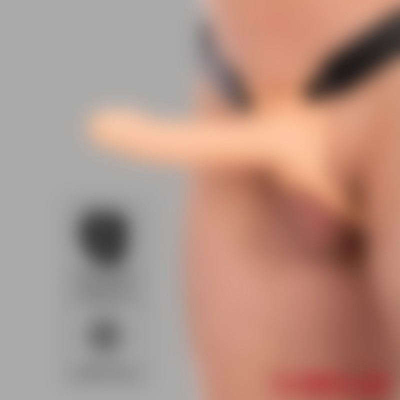 INFERNO™ - Hollow Vibrating Strap-On with Remote - 7.1" (18 cm) - 1