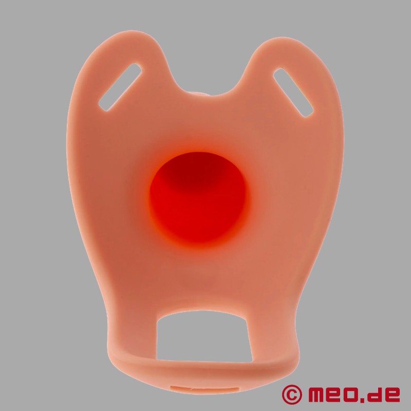 Strap-on - INFERNO™ - içi boş, 16 cm uzunluğunda yapay penis ve uzaktan kumandalı Vibration! - 6