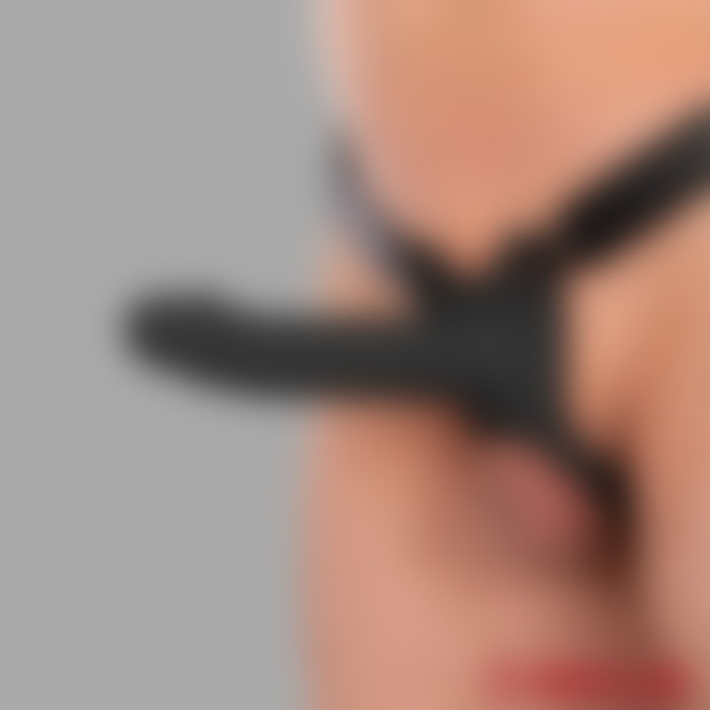 INFERNO™ - Felcsatolható üreges vibrátorral - 18 cm - 1