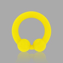 BullRing™ jaune par Cazzomeo® - Le cockring ultime pour des érections d’acier - Thumbnail