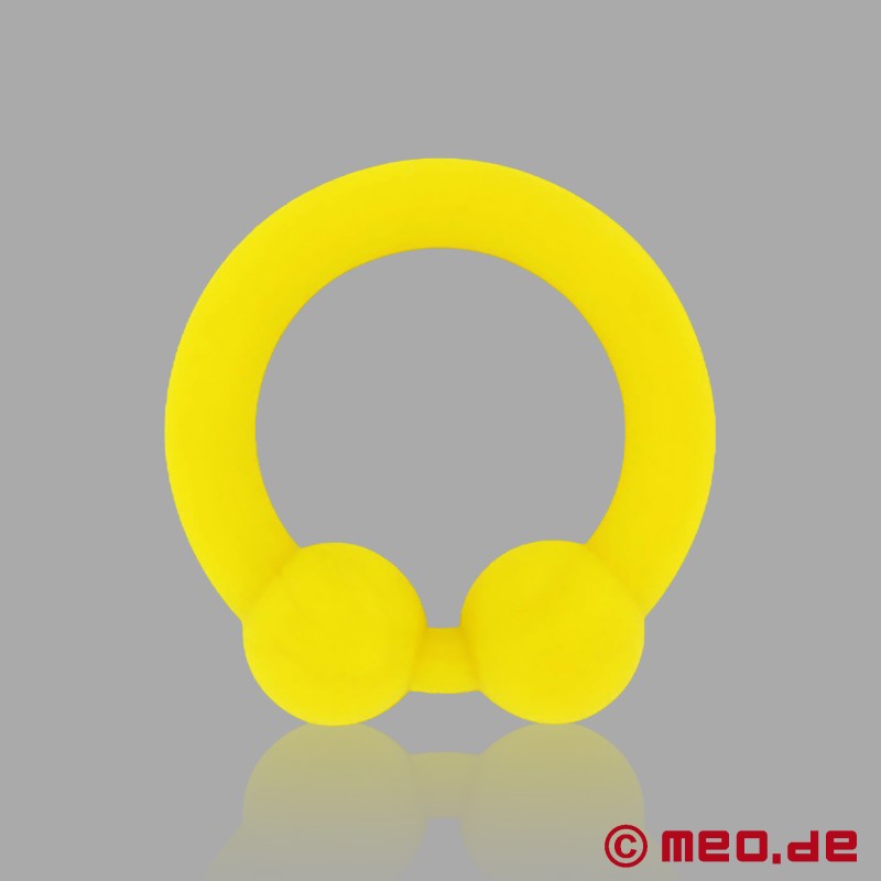 BullRing™ giallo di Cazzomeo® – Il cock ring definitivo per erezioni d’acciaio - 1