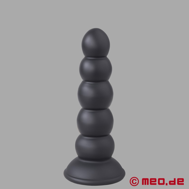 Pénétron™ - Černý anální kolík z Liquid Silicone s přísavkou - 2