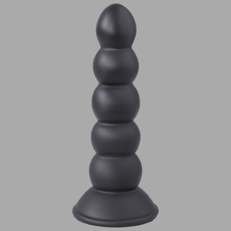 Pénétron™ - Schwarzer Buttplug aus Liquid Silicone mit Saugnapf - 1