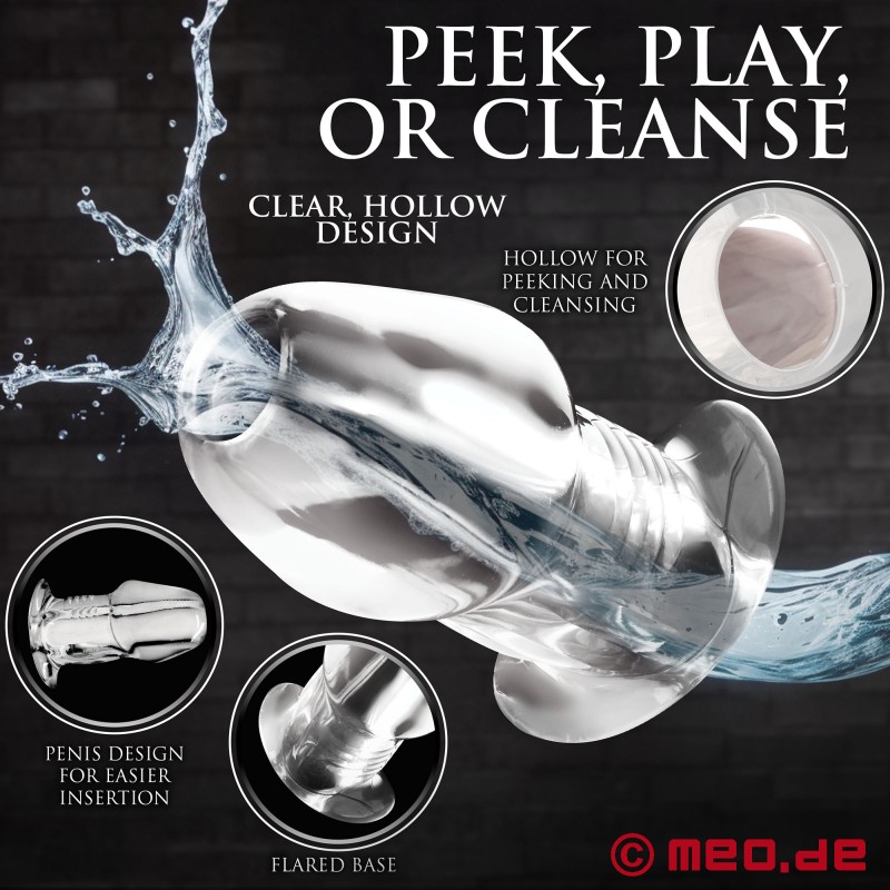 Buttplug Deviant Hole™ - Anal genişletme için içi boş anal plug - 4