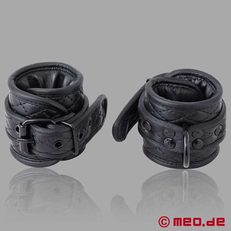 レザー手錠 - MEO®のBlack Diamond™シリーズ - 2