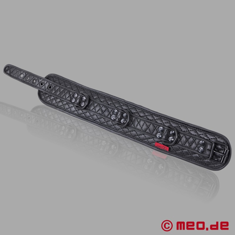Koža BDSM obojok - Black Diamond od MEO® - 2