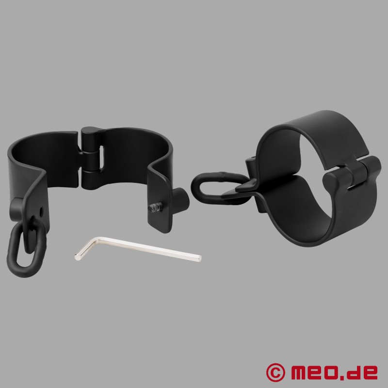 MEO® HardLine™ – Heavy Iron Wrist Manacles - 4