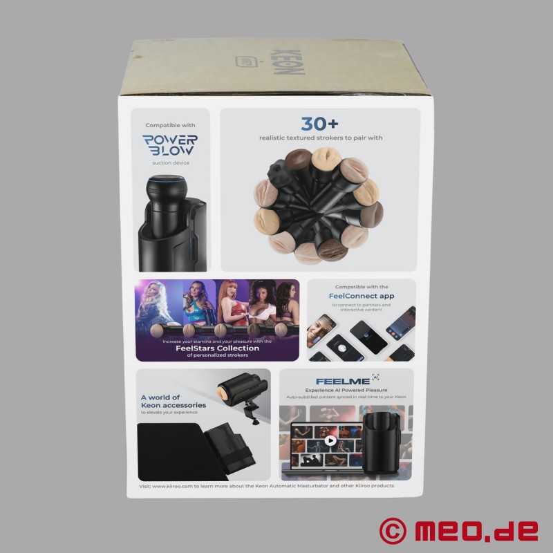 KIIROO® Keon™ Wi-Fi – Interaktiver High-Tech Masturbator - 9