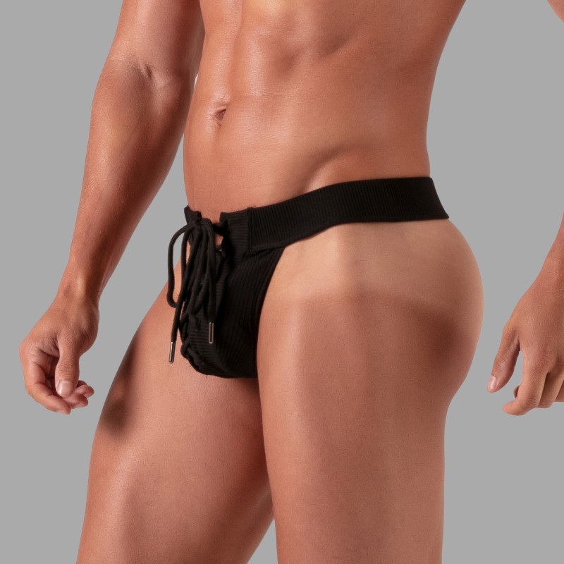 AlphaMale® - Stringtanga med snøring - 1