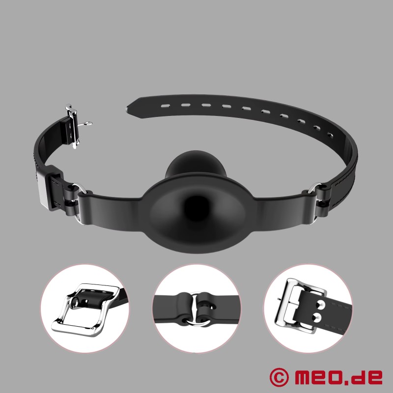 MEO® GagForce™ - Mordaça de silicone com fecho - 2
