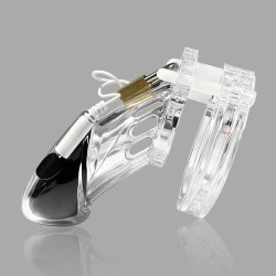 VoltLock™ – Cage de chasteté électrique by Dr. Sado®