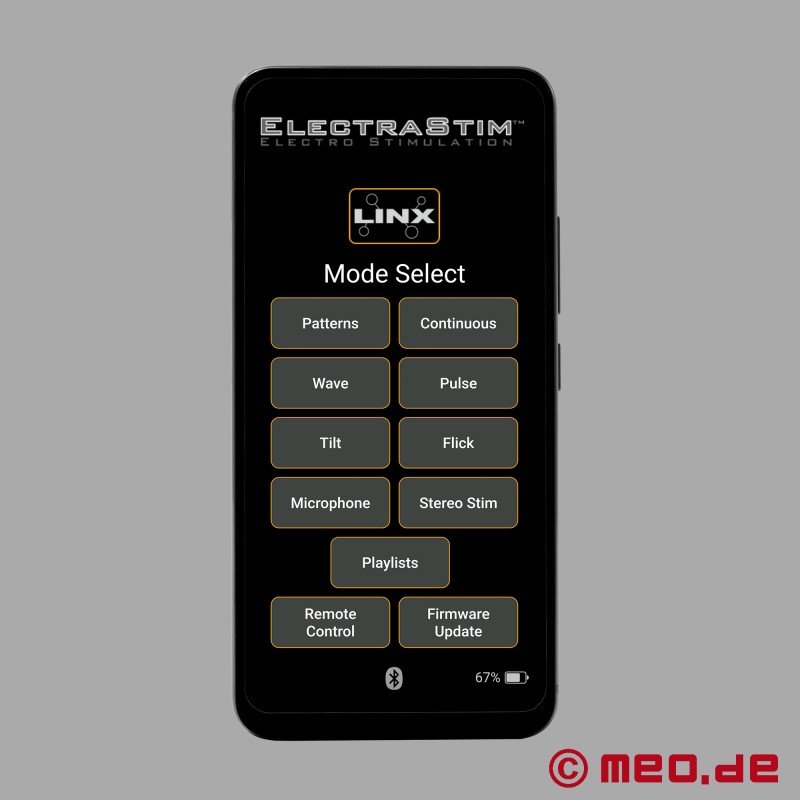 ElectraStim LINX EM220 - programėle valdomas elektrostimuliacijos prietaisas - 4