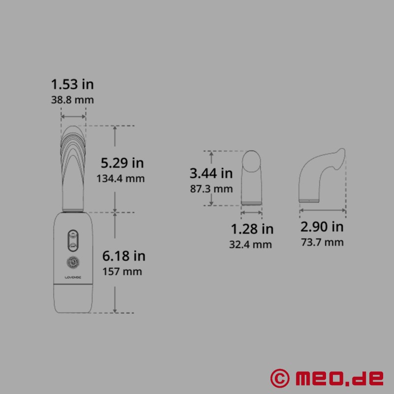 Lovense® Spinel™ - μηχανή του σεξ - 24