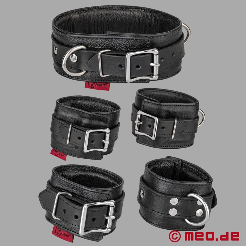 MEO® MasterBond™ – Set complet de bondage en cuir véritable - 2
