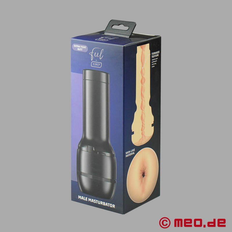 KIIROO® Feel Stroker™ - Masturbátor pro muže - řitní otvor, světlý odstín pleti - 6