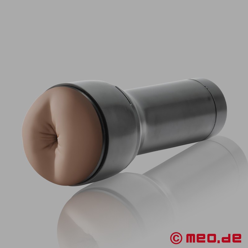 KIIROO® Feel Stroker™ - Masturbator za moške - anus, zelo temen odtenek kože - 1