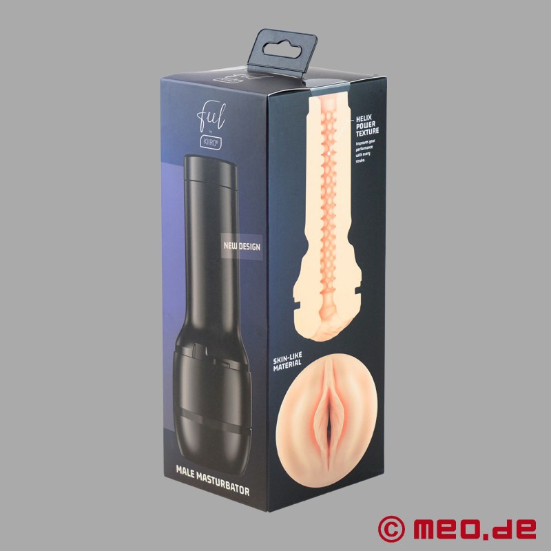 KIIROO® Feel Stroker™ - Masturbaattori miehille - emätin, vaalea ihonväri - 6