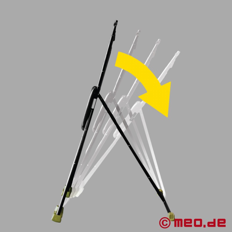 MEO® St Andrew's Cross - Cruce portabilă St Andrew's Cross pentru bondage - 9