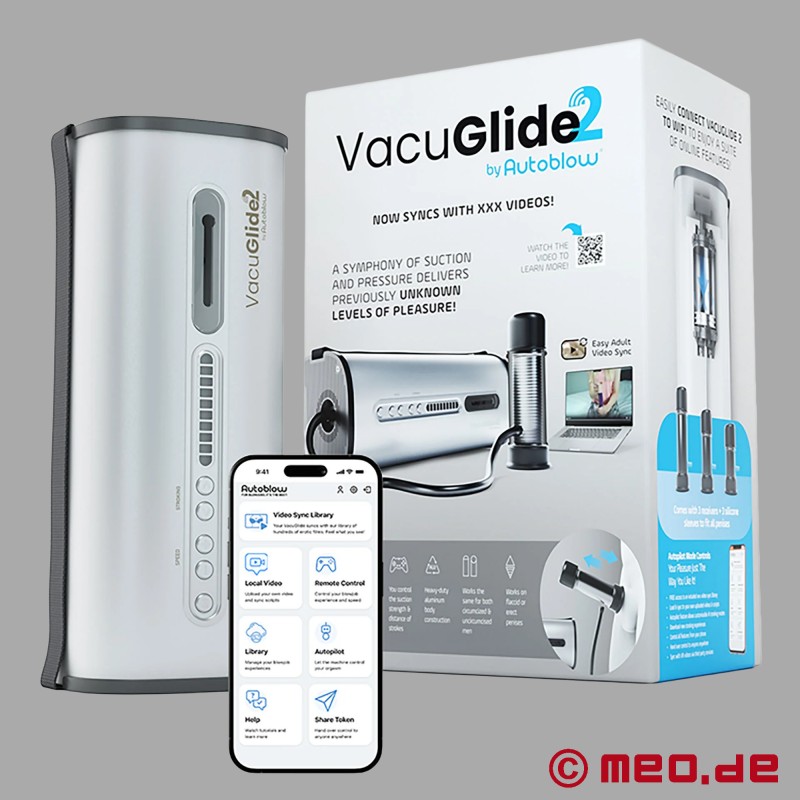 AutoBlow® VacuGlide™ 2 - Masturbační stroj a dojící stroj pro muže - 4