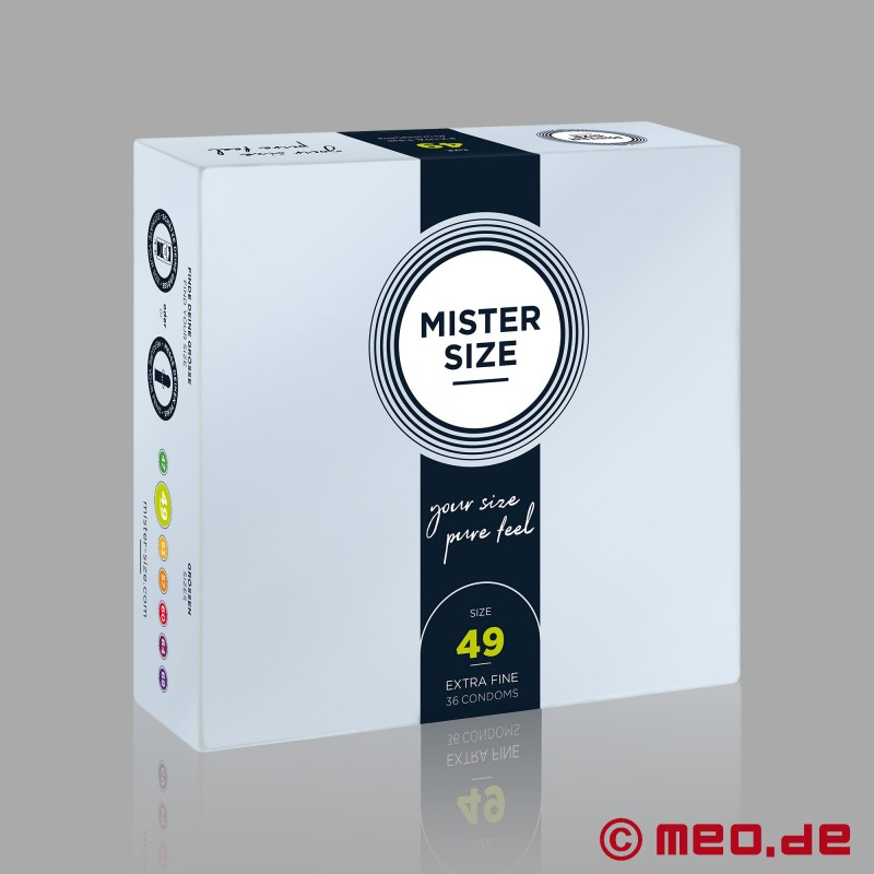Prezerwatywy MISTER SIZE™, 49 mm, 36 sztuk - 1