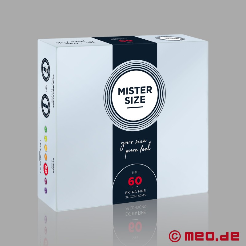 MISTER SIZE™ kondomit, 60 mm, 36 kappaletta - 1
