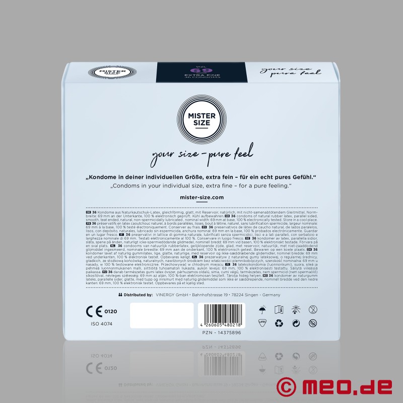 MISTER SIZE™ Condoms, 69 mm, 36 Pack - 2