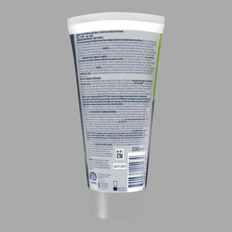 Veet Men Total Pro™ krém na odstranění chloupků, 200 ml - 8