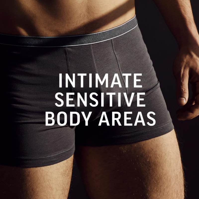 Veet Men Total Pro™ komplet za odstranjevanje intimnih dlak, 150 ml - 17