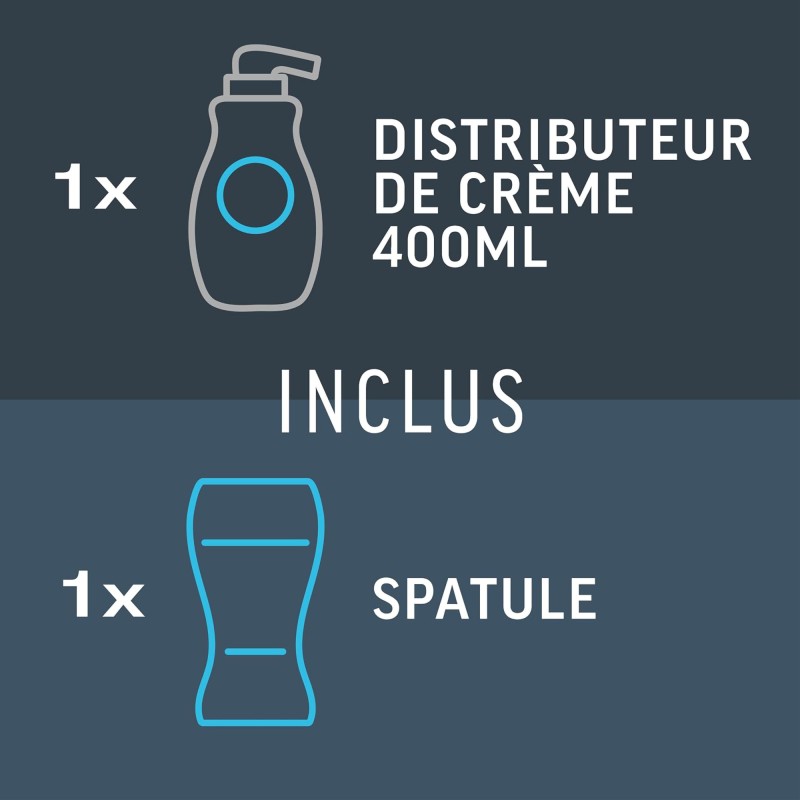 Crème dépilatoire Veet Men Total Pro™ de 400 ml avec distributeur pratique - 16