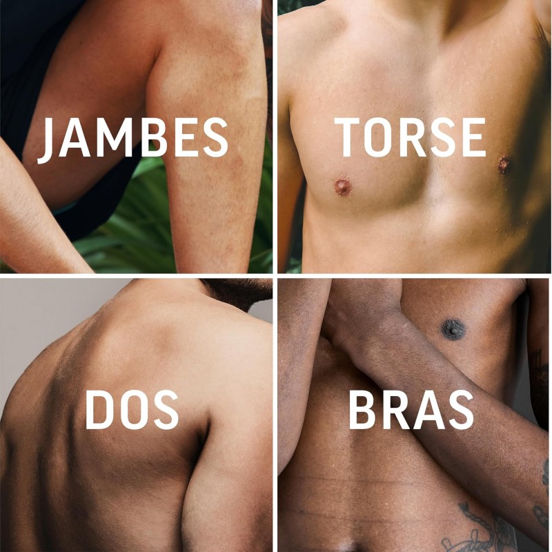 Veet Men Total Pro™ creme de depilação, 400 ml, frasco dispensador - 15