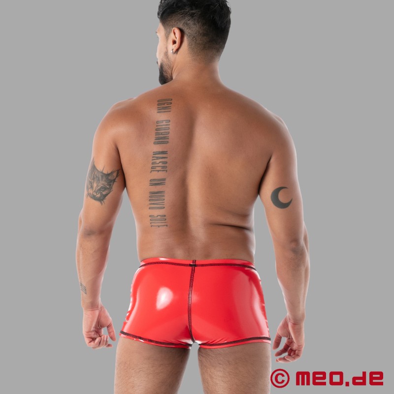 Roter Latex Trunk – SecondSkin™ – Latexbekleidung aus Paris - 3