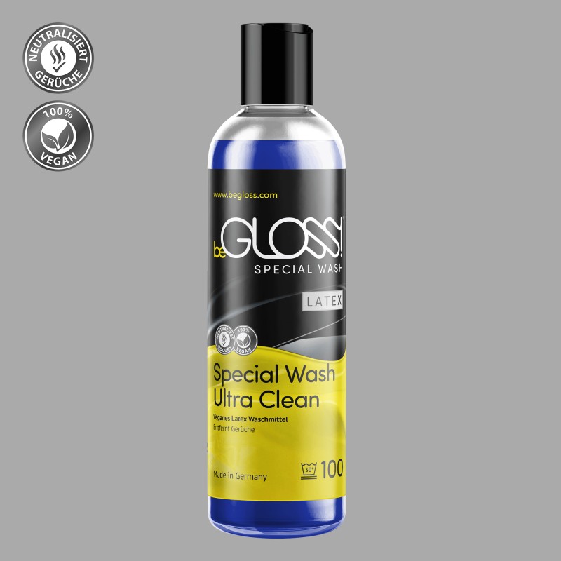 beGLOSS® Special Wash Latex™ - моющее средство для латексной одежды - 3