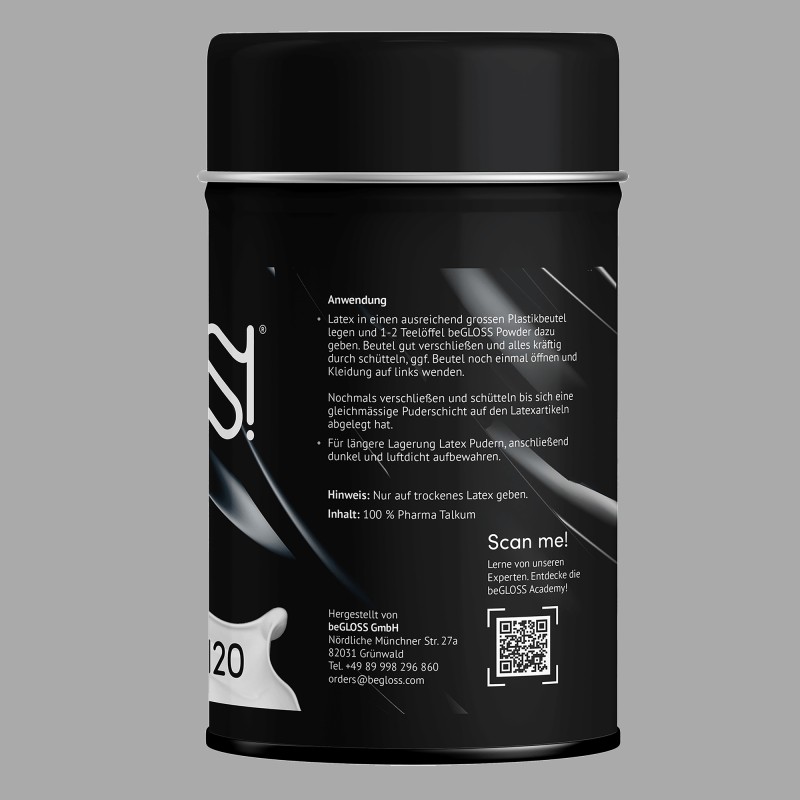 тальк beGLOSS® для одежды из латекса - 4