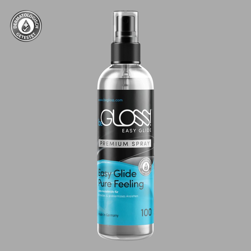 beGLOSS® Easy Glide™ - Pumpu izsmidzinātājs - palīglīdzeklis lateksa apģērba pārģērbšanai - 3