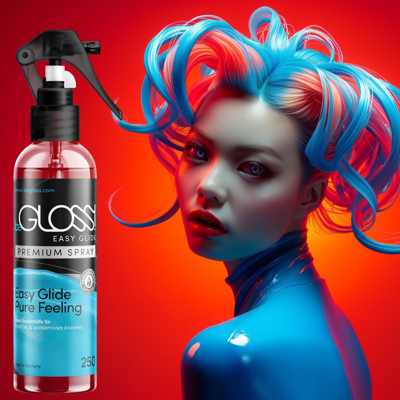 beGLOSS® Easy Glide™ - Pumpespray - Påklædningshjælp til latexbeklædning - 1