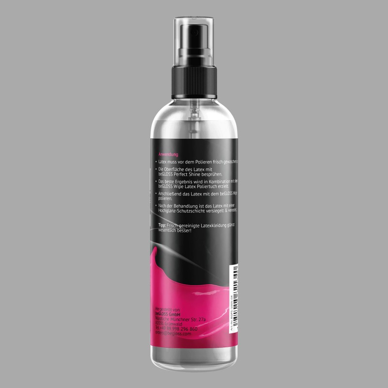 beGLOSS® Perfect Shine™ - Abrillantador para ropa de látex - Spray con bomba - 3