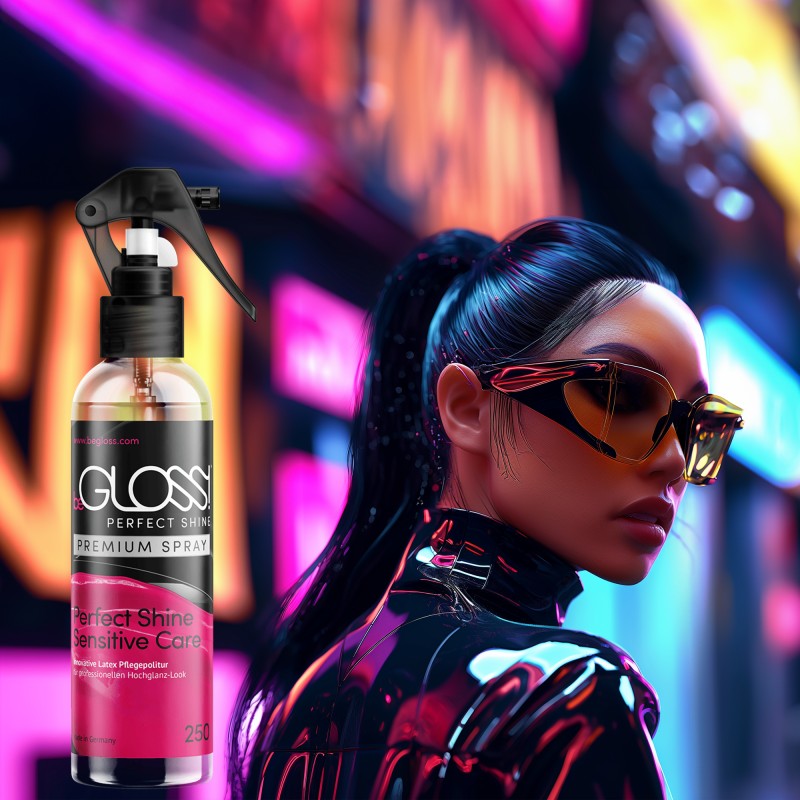 beGLOSS® Perfect Shine™ - luciu pentru îmbrăcăminte din latex - spray cu pompă - 5