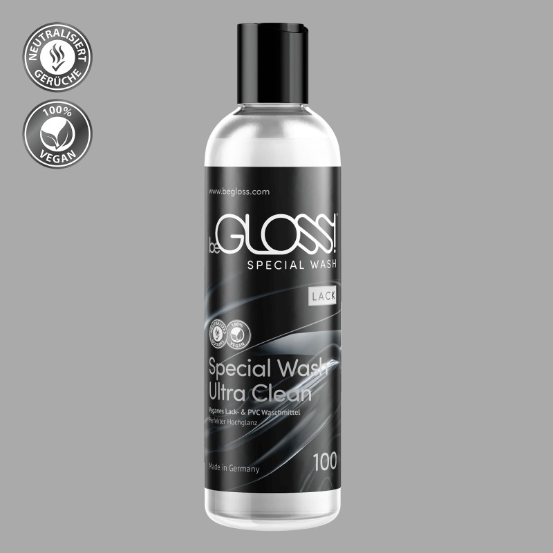 beGLOSS® Special Wash™ - 用于内衣和乙烯基、PVC 内衣的清洁剂，具有专利外观 - 3
