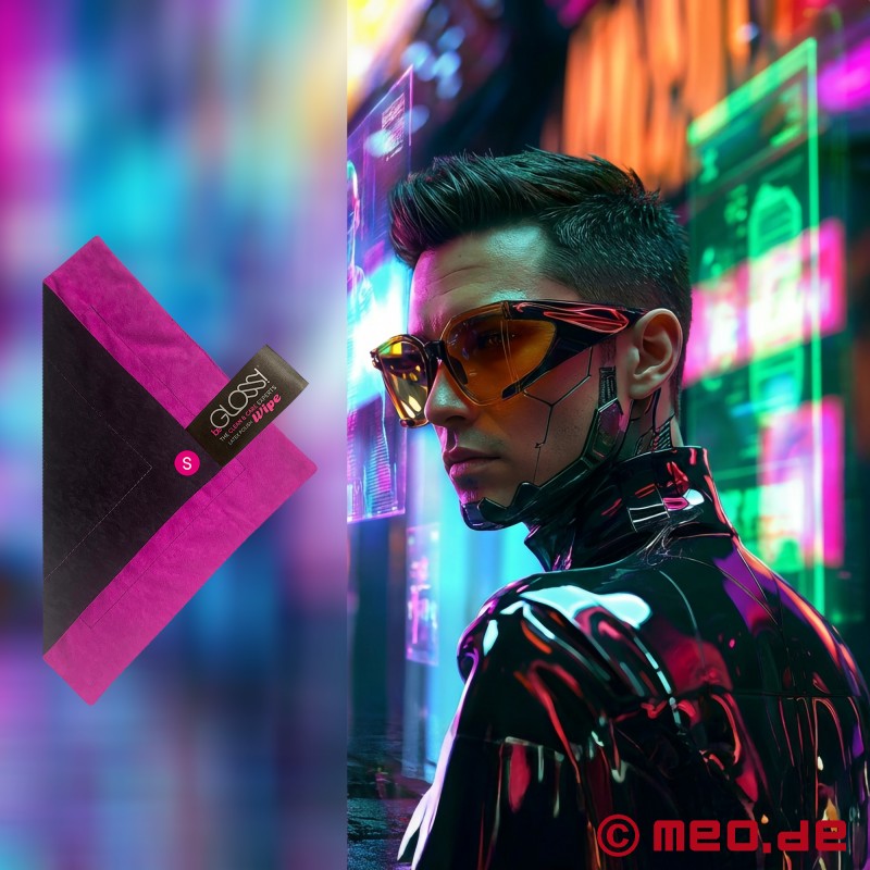 beGLOSS® Wipe™ - Polírozó kendő latex ruházathoz - 1